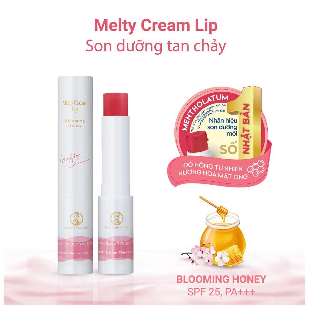 Son dưỡng ẩm môi Melty Cream mật ong 2.4g